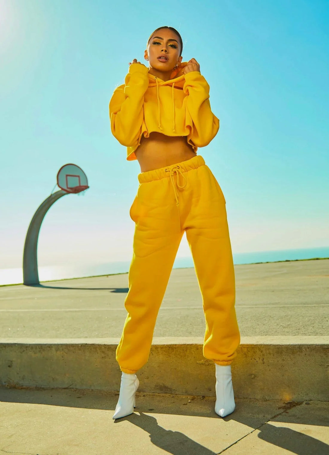 Woman Yellow Happy