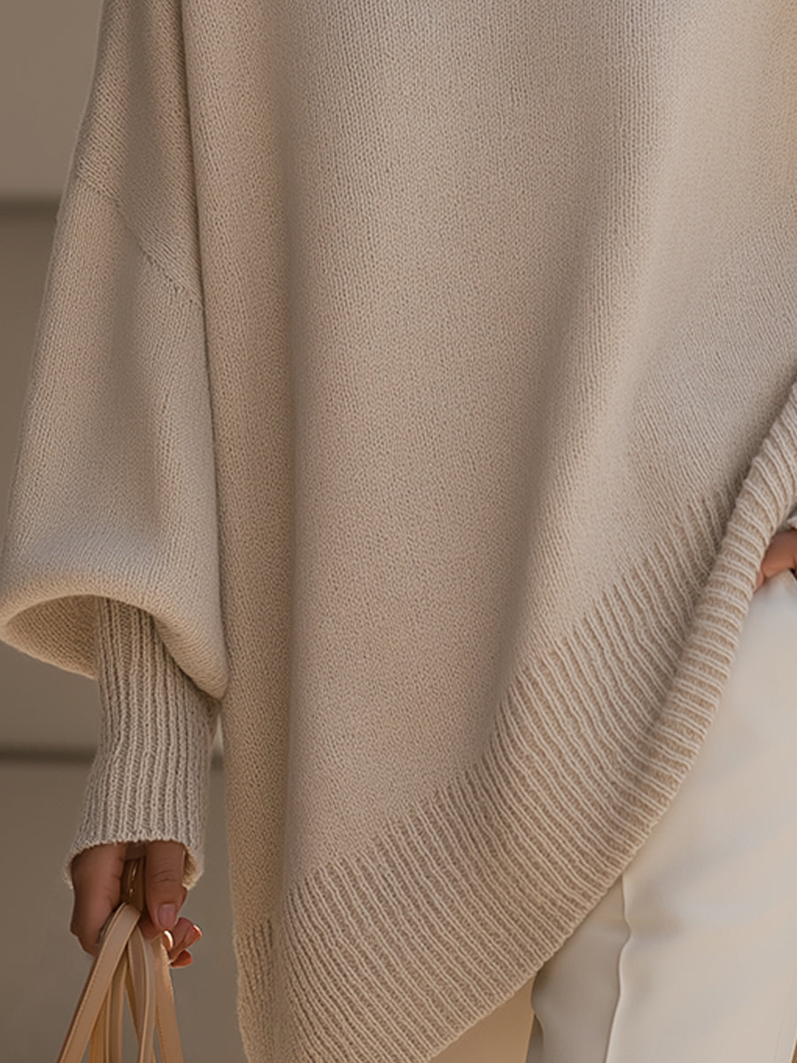 Linette | Luxe Oversized Poncho for Women