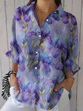 Ximena | Effortless Floral Button-Up Blouse for Women