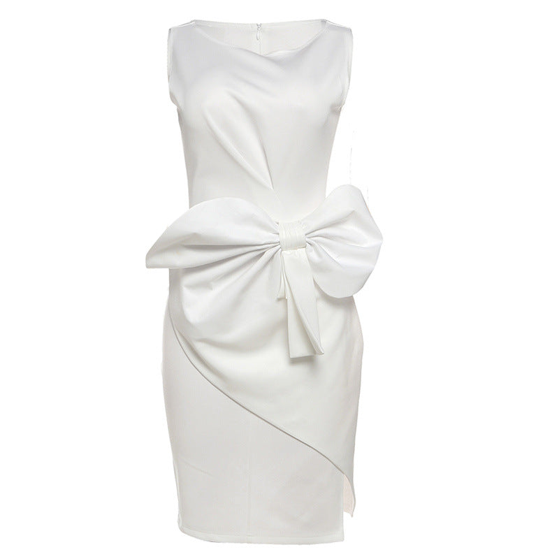 Cordelia | Bow Detail Midi Dress