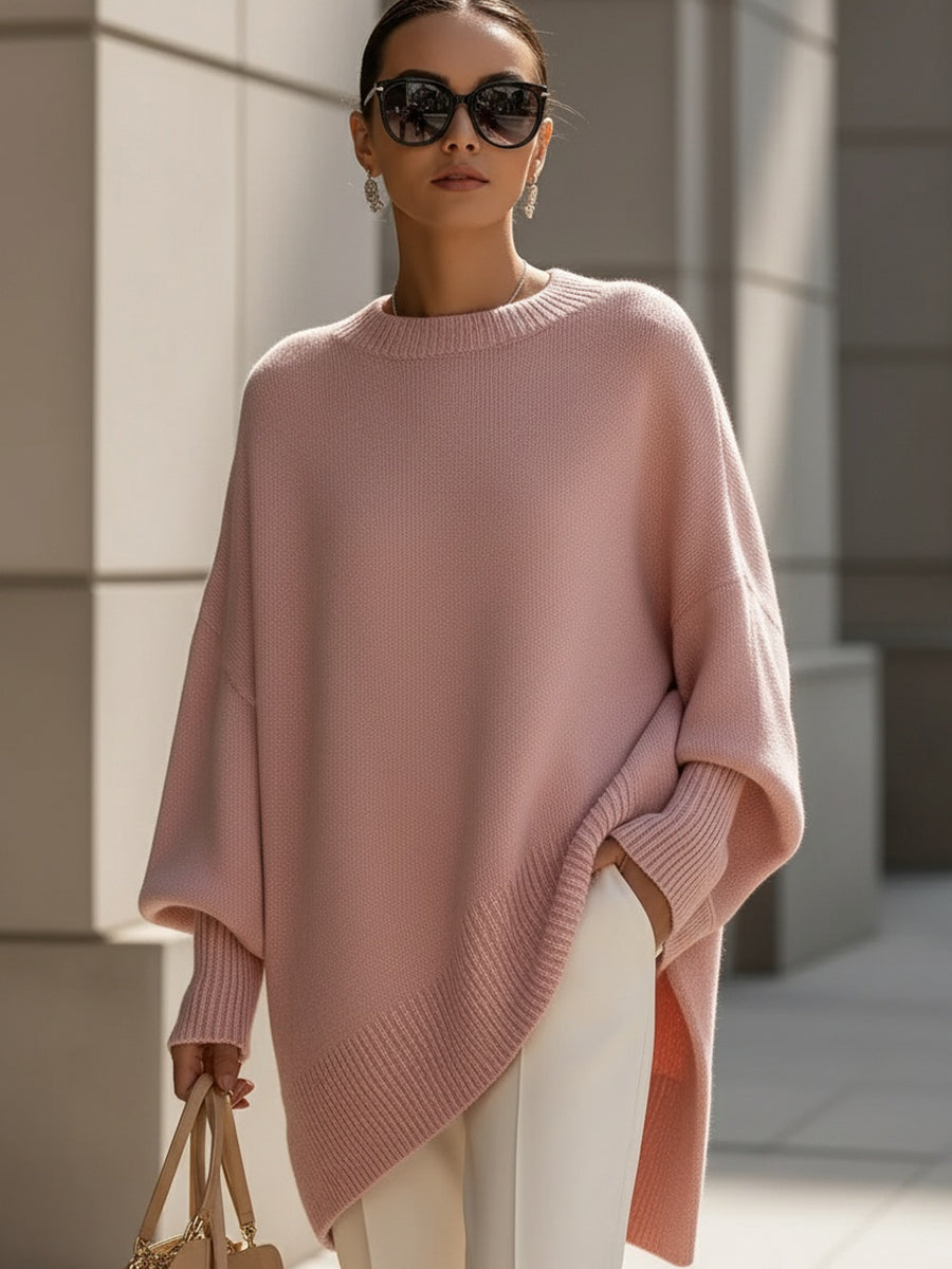 Linette | Luxe Oversized Poncho for Women