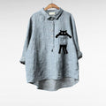 Serenella | Elegant Linen Summer Blouse for Women
