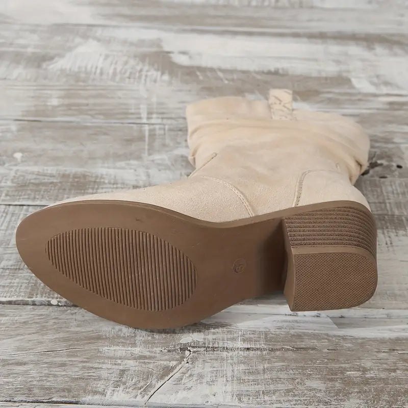 Albertine | Vintage Cowboy Tassel Ankle Boots