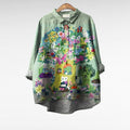Martina | Elegant Linen Blouse for Women