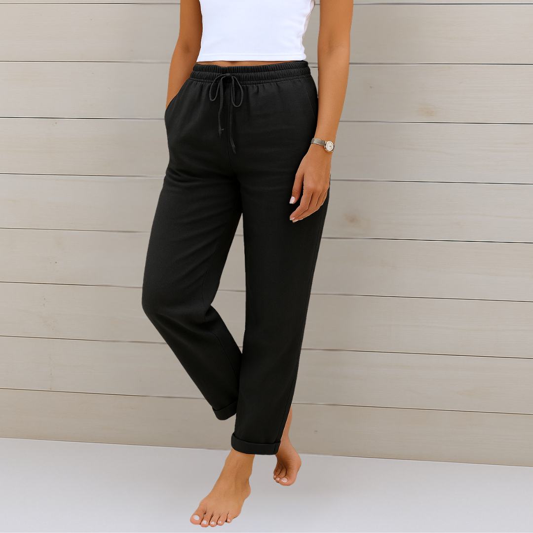 Lori | Linen Trousers for Women