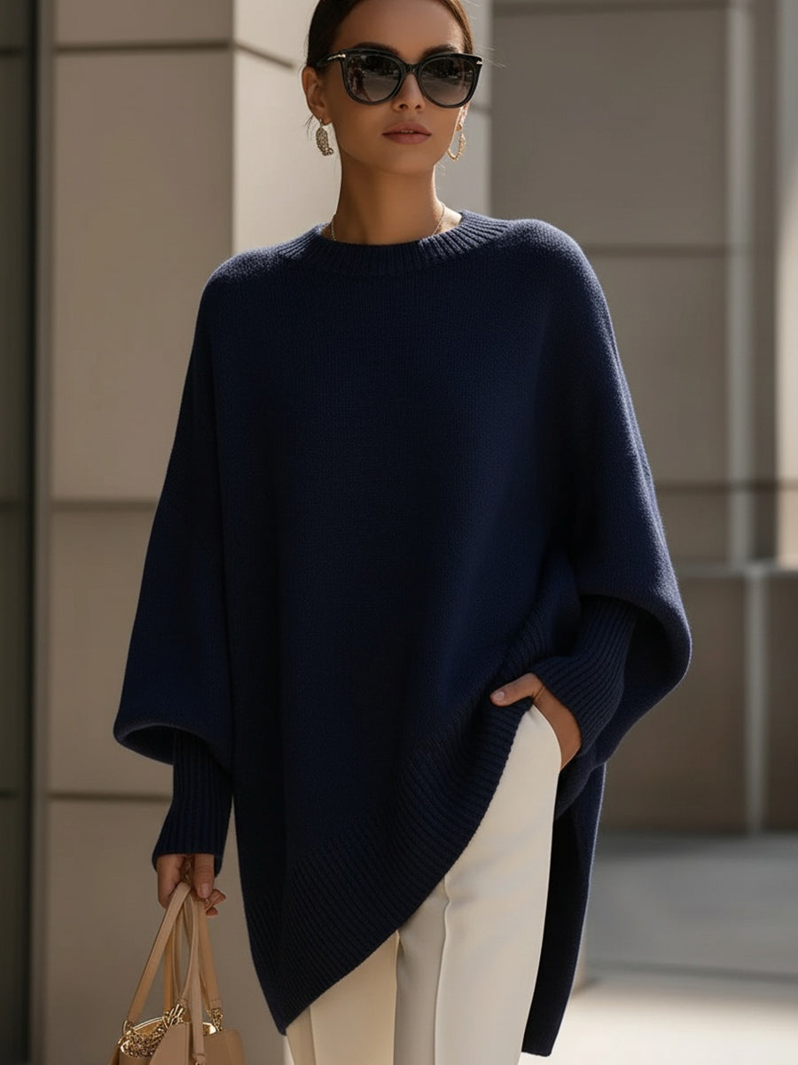 Linette | Luxe Oversized Poncho for Women