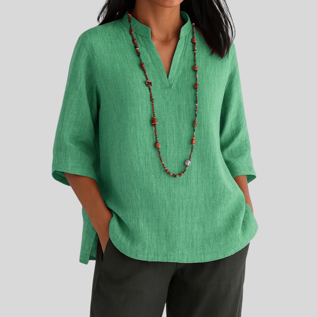 Domenica | Relaxed Elegance Blouse for Women