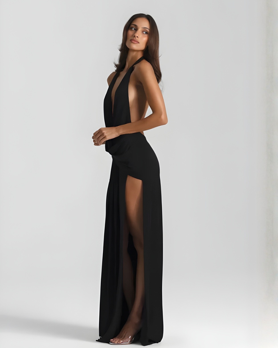 Stella | Backless Maxi Dress