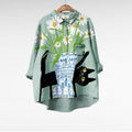 Alice | Elegant Linen Summer Blouse for Women