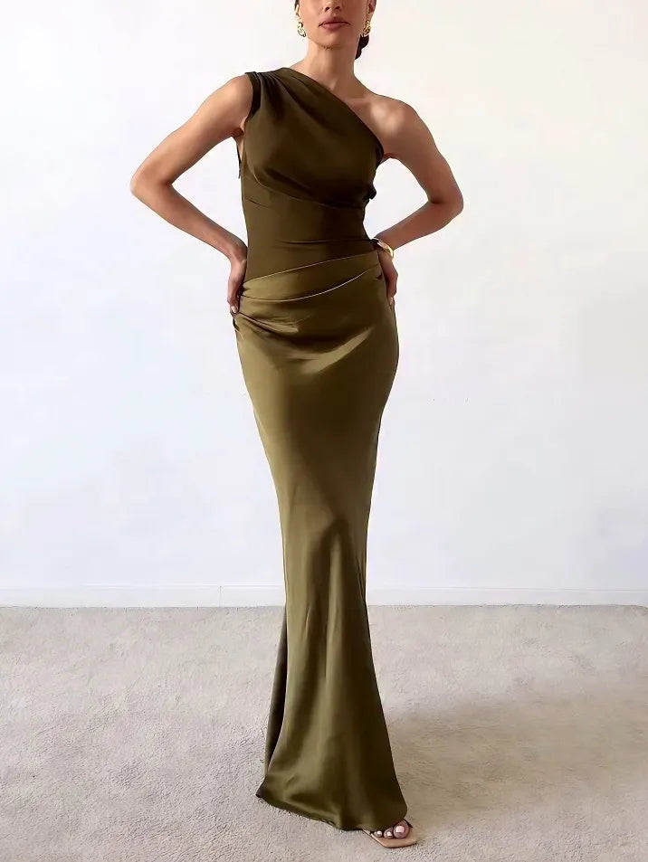 Miranda | One-Shoulder Maxi