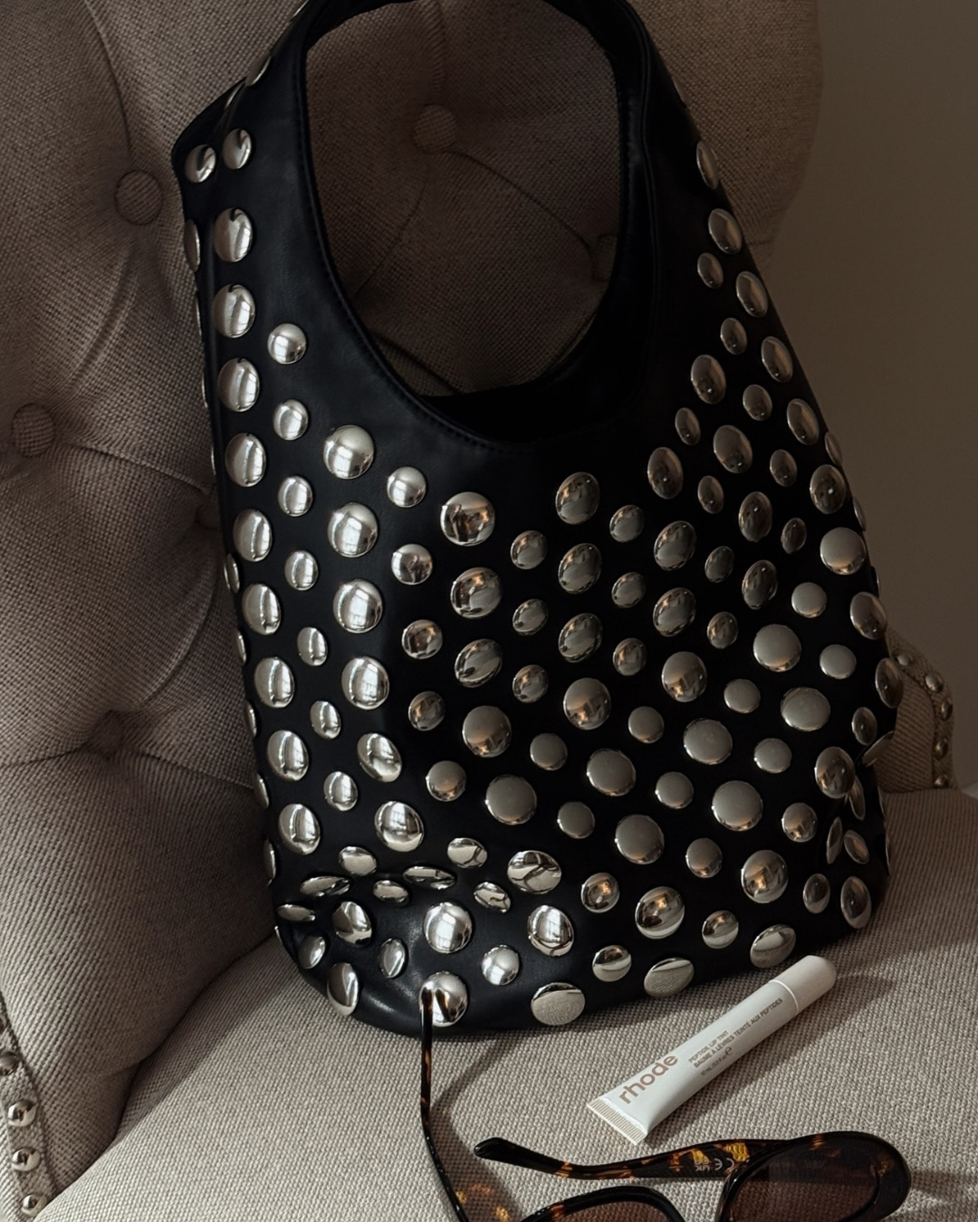 Flore | Studded Rivet Bag for Women