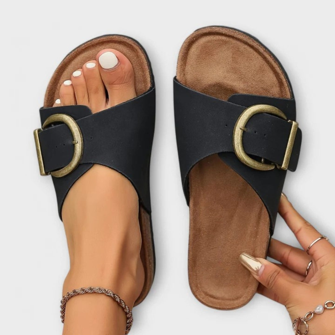Amber | Supportive Flat Sandals for Women