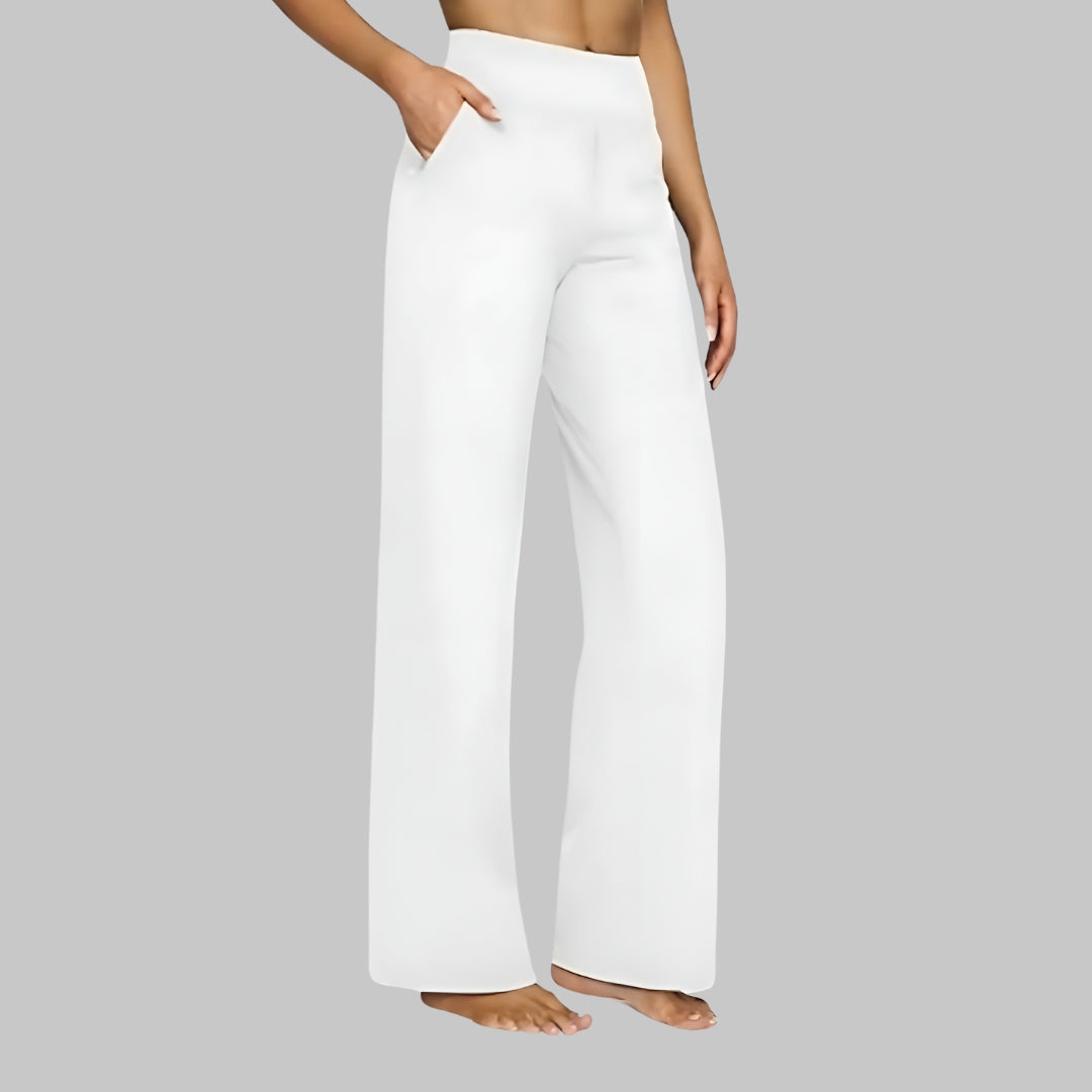Selene | Linen Elegant Trousers for Women