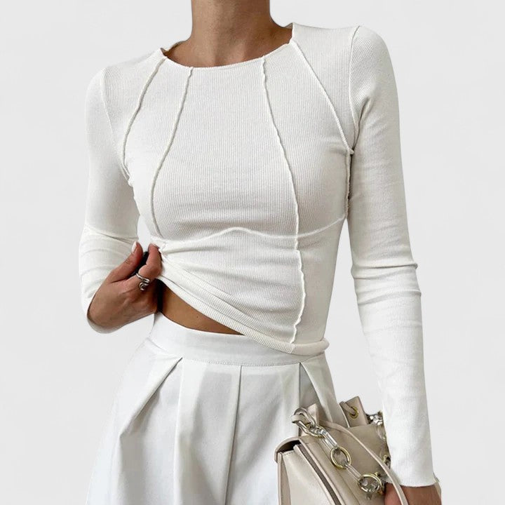 Rozminda | Comfortable Long-Sleeve Top for Women