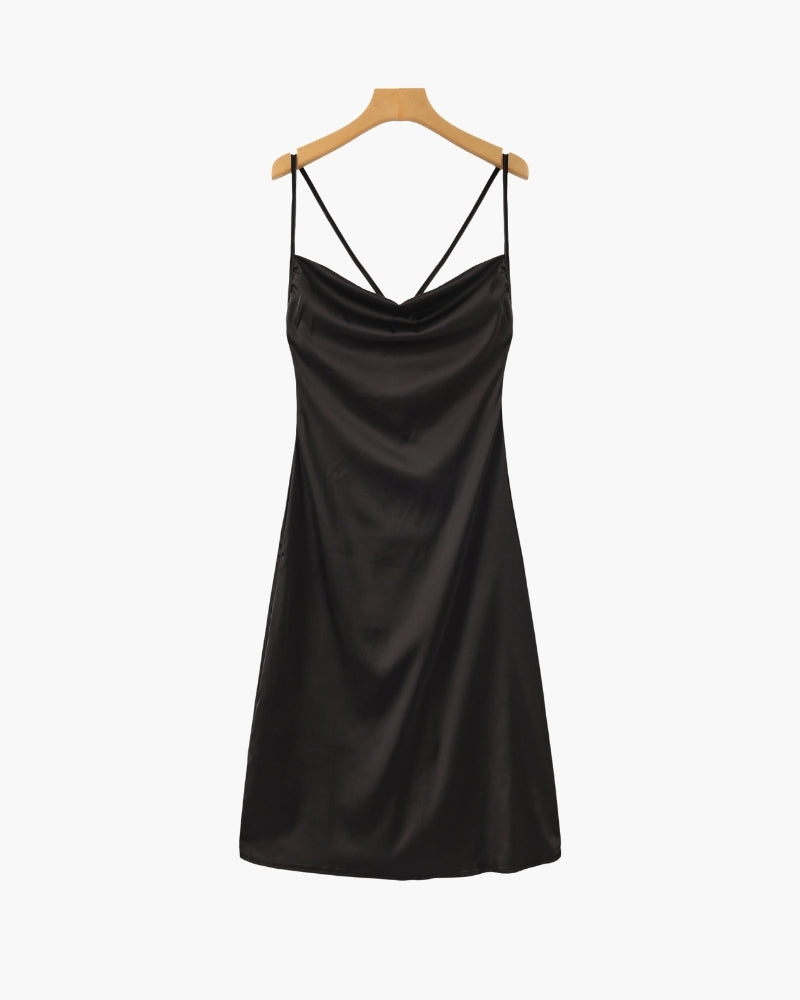 Monica | Satin Slip Dress