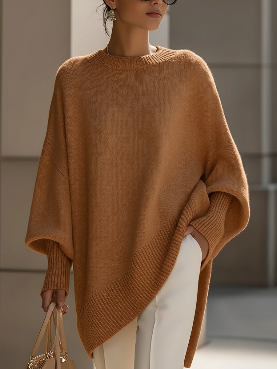 Linette | Luxe Oversized Poncho for Women
