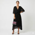 Gaia | Wrap Maxi Dress