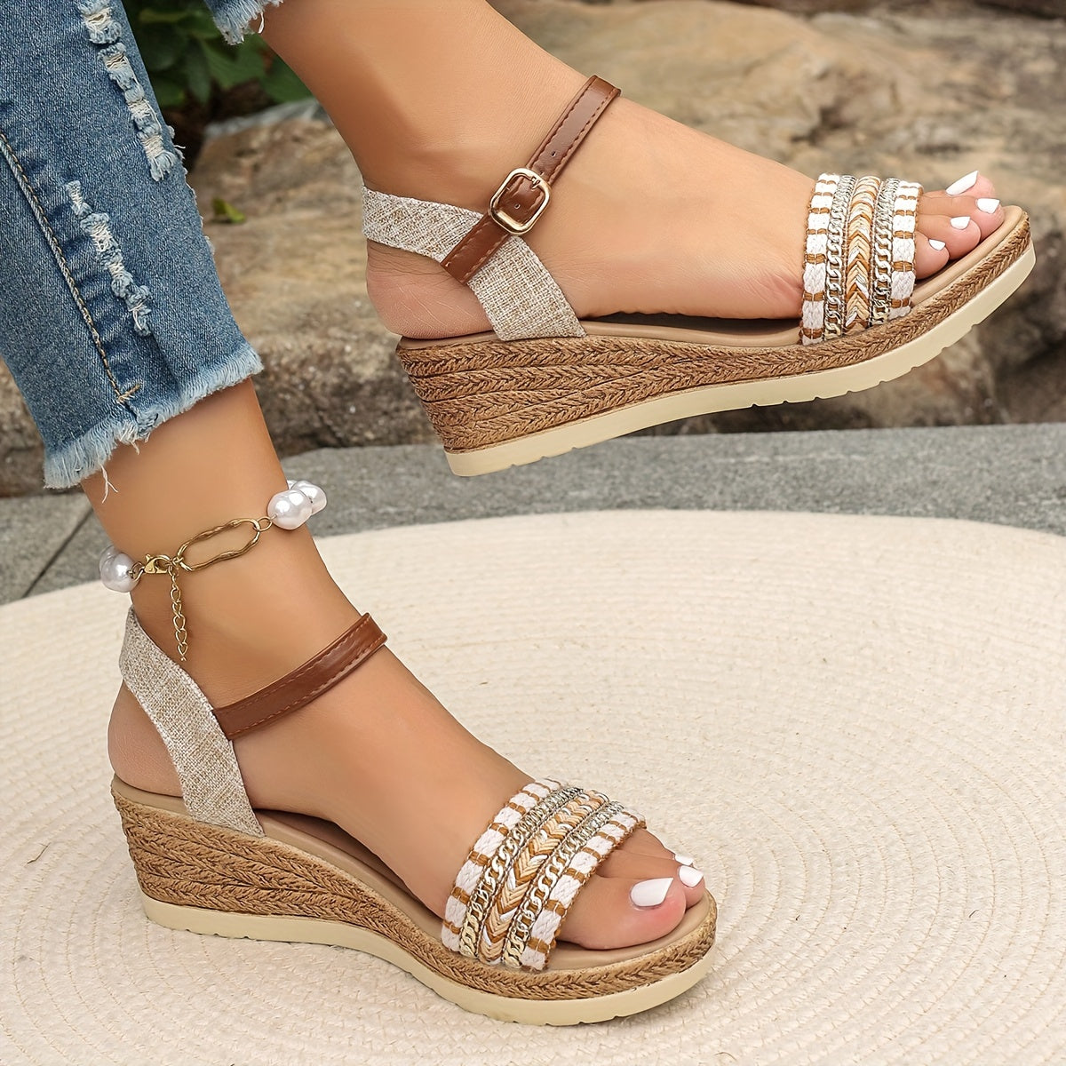 Amara | Wedge Sandals for Women