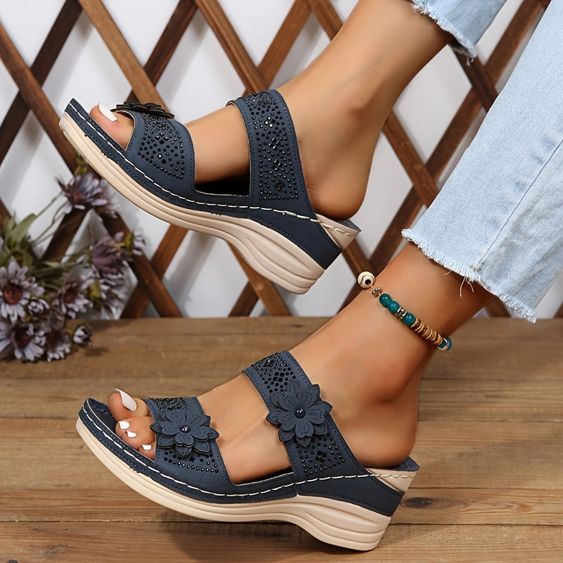 Marisol | Floral Sandals for Women