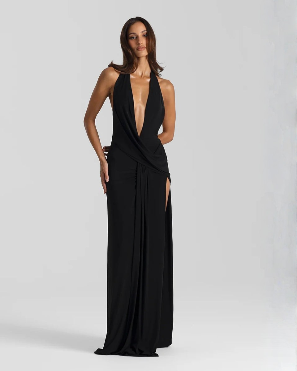 Stella | Backless Maxi Dress