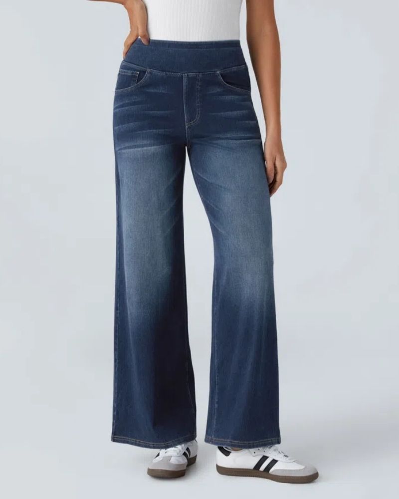 Lucie | Wide-Leg Comfort Jeans for Women