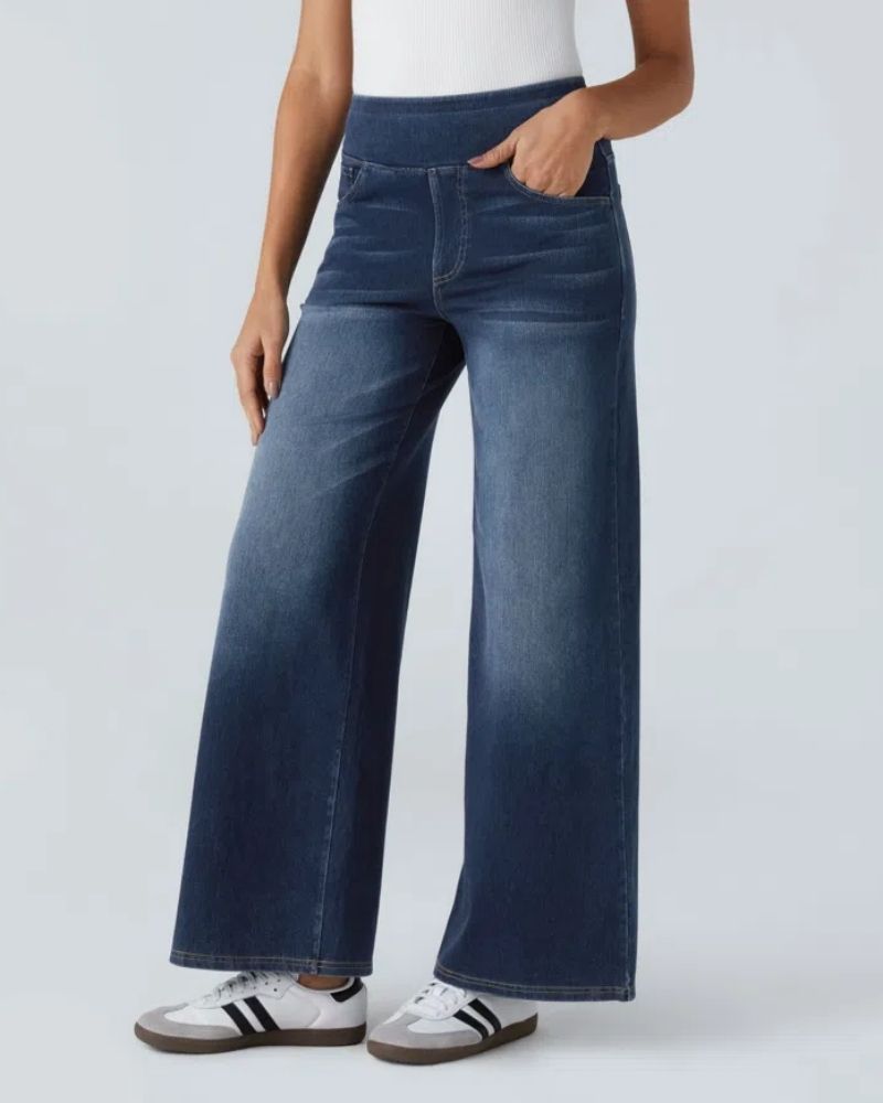 Lucie | Wide-Leg Comfort Jeans for Women
