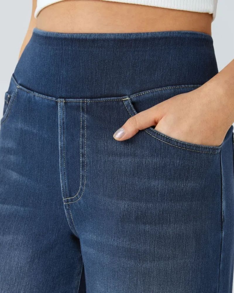 Lucie | Wide-Leg Comfort Jeans for Women