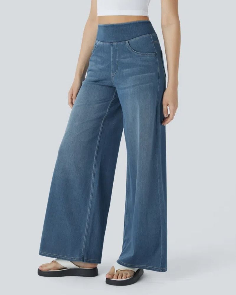 Lucie | Wide-Leg Comfort Jeans for Women