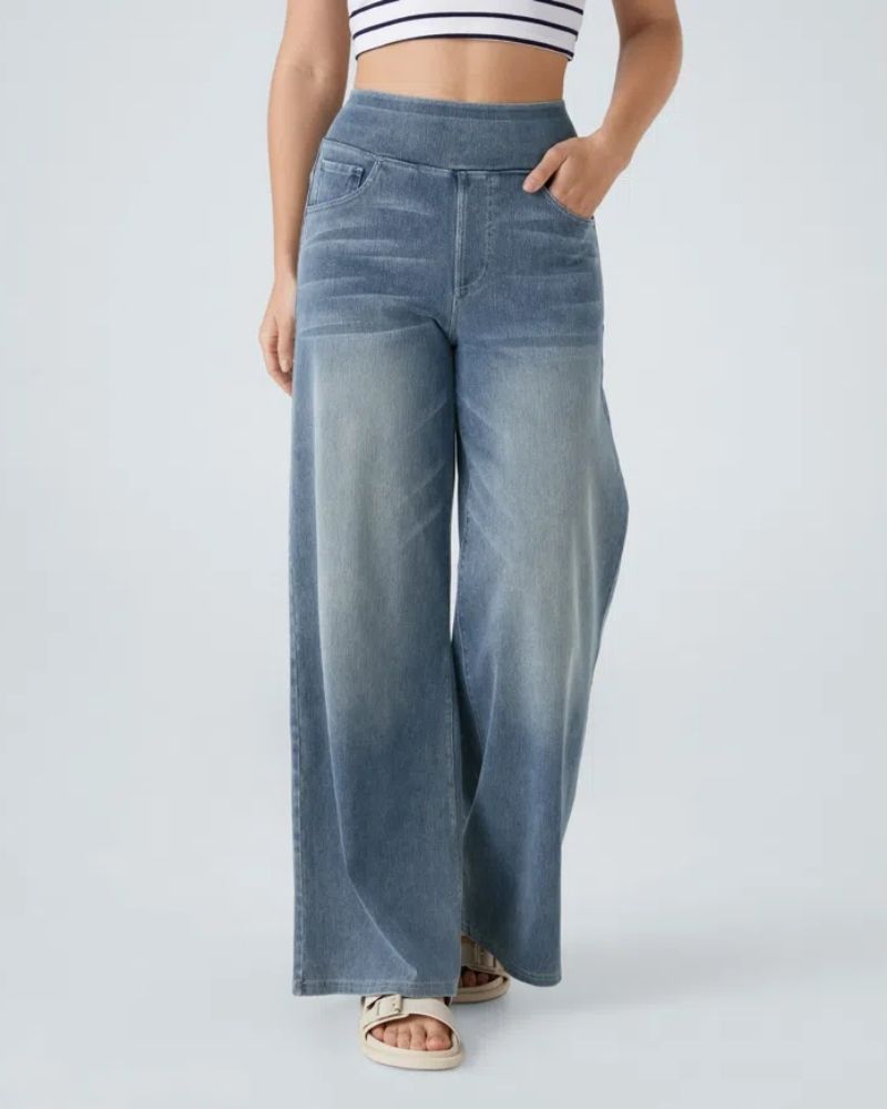 Lucie | Wide-Leg Comfort Jeans for Women