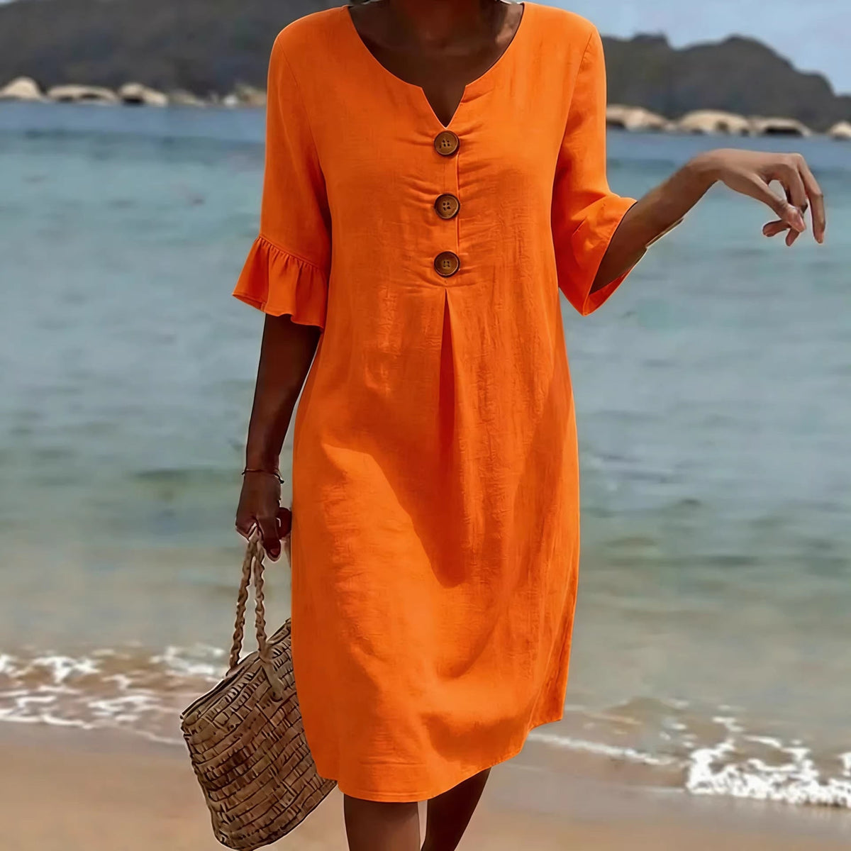 Beatrice | Cotton Mini Dress
