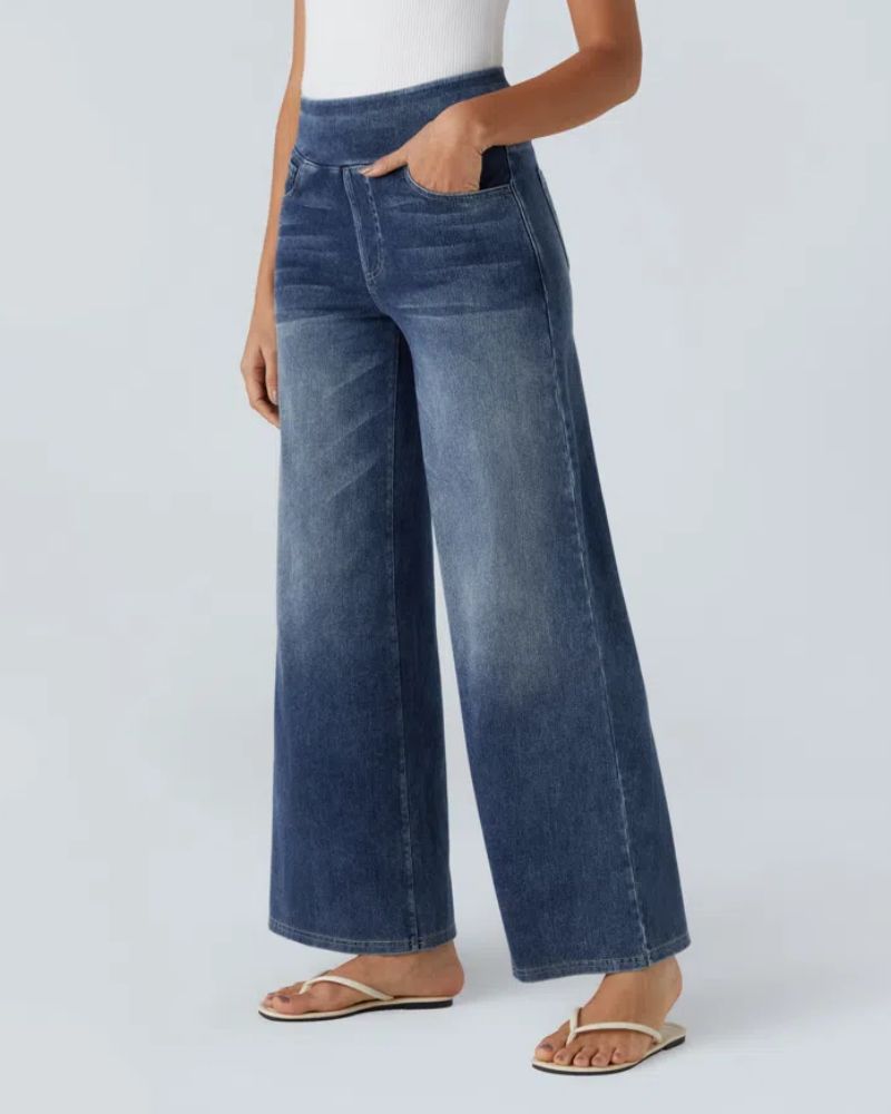 Lucie | Wide-Leg Comfort Jeans for Women