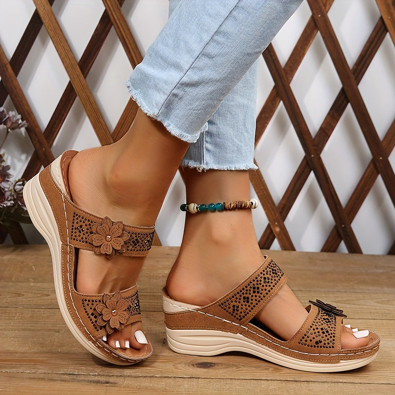Marisol | Floral Sandals for Women