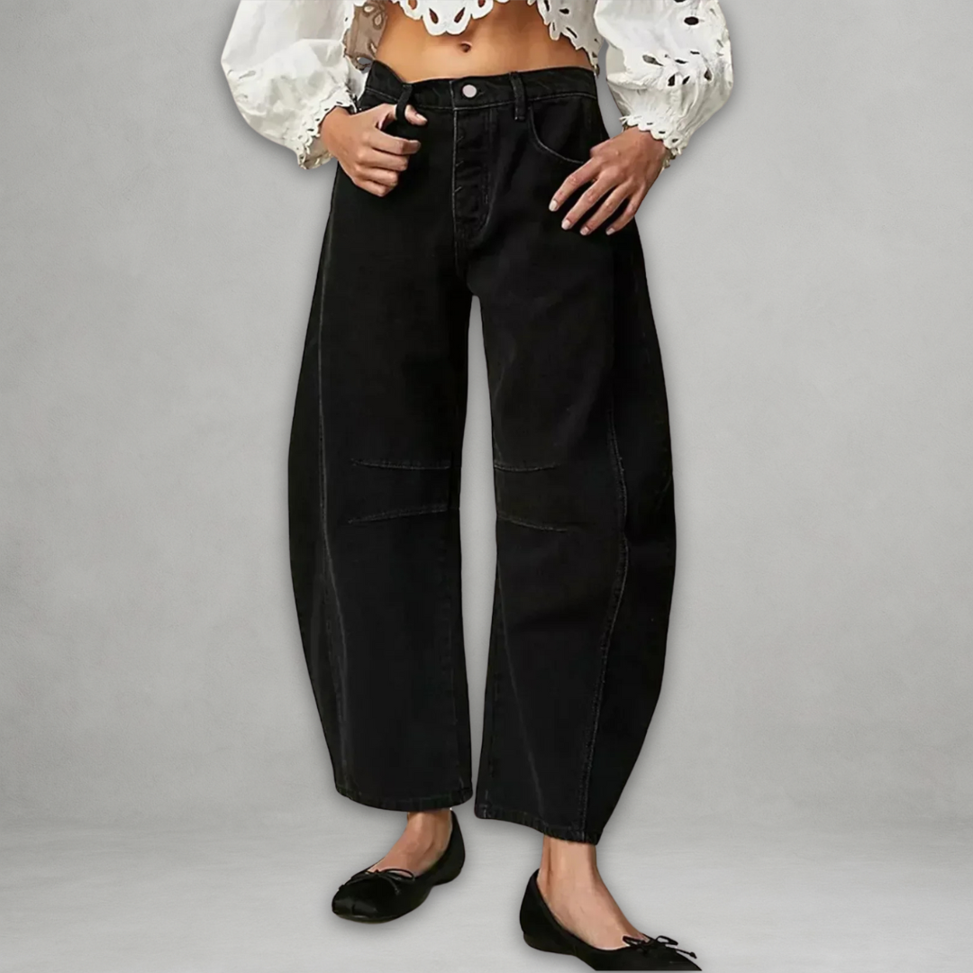 Panagiota | Chic Baggy Jeans for Women