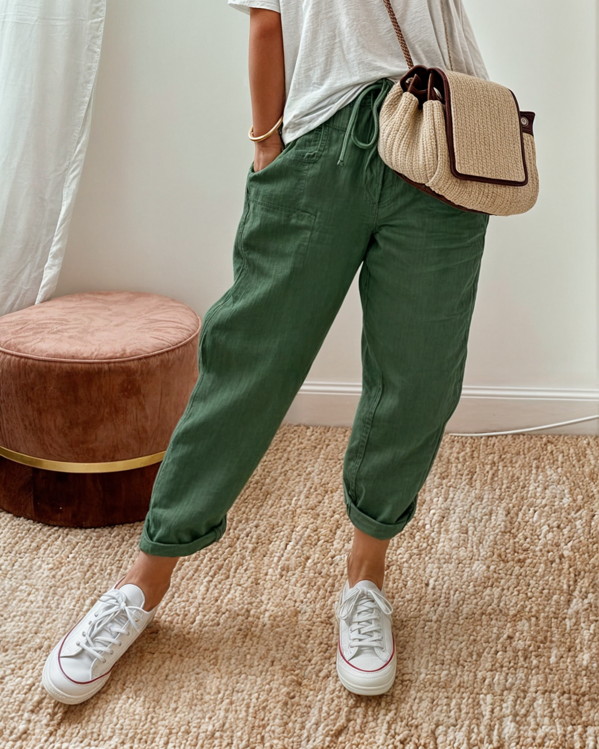 Stavroula | Comfortable Printed Trousers for Women