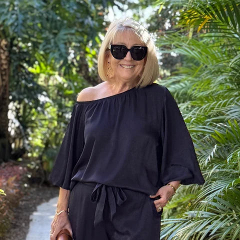 Audrey | Off-Shoulder Pant Set for Women