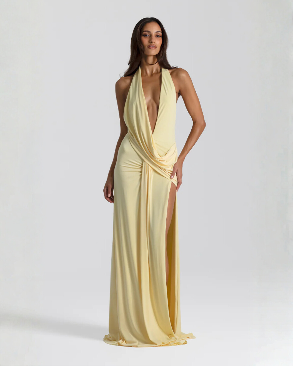 Stella | Backless Maxi Dress