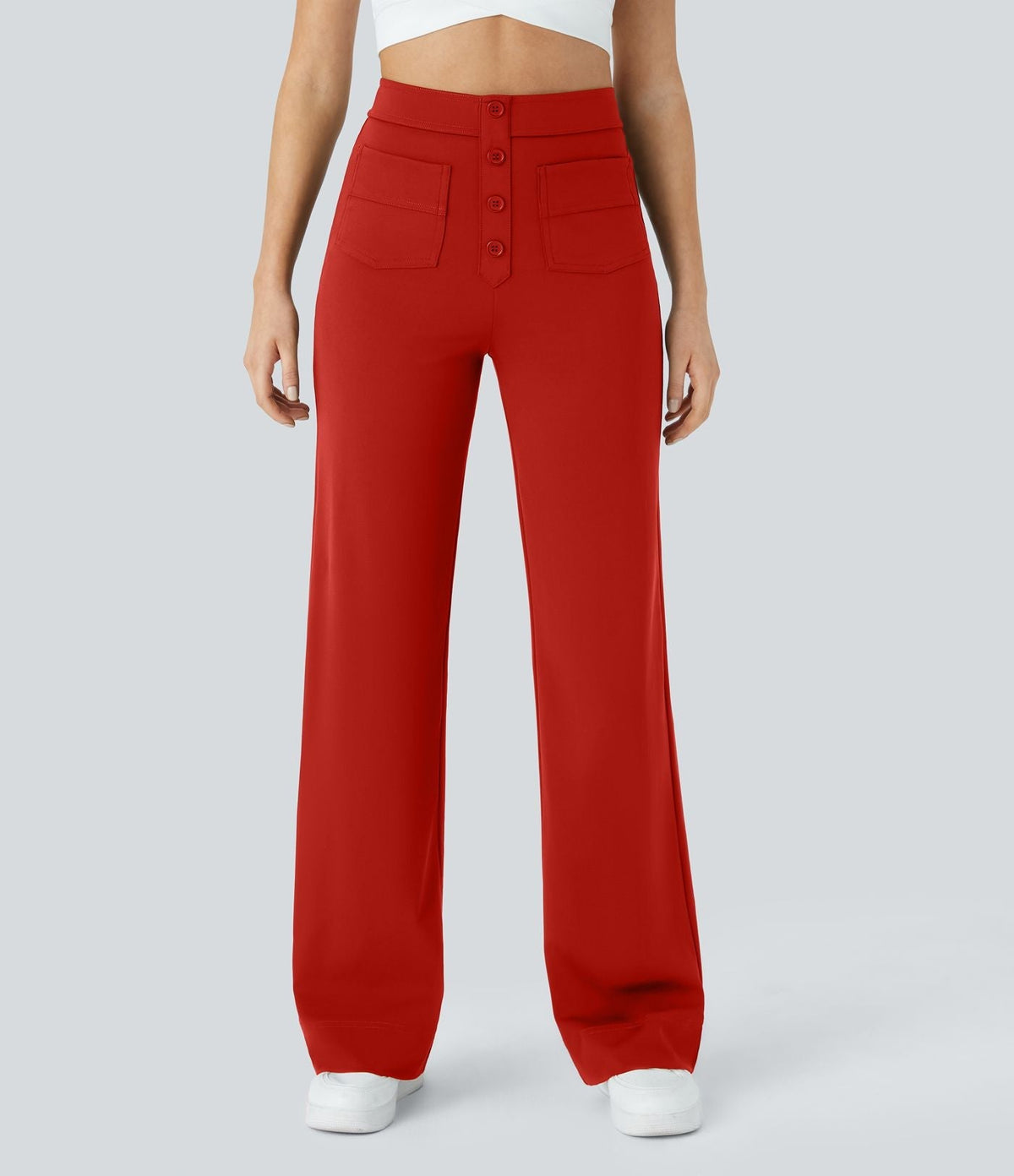 Odette | Relaxed Linen Casual Trousers for Women
