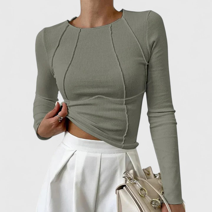 Rozminda | Comfortable Long-Sleeve Top for Women