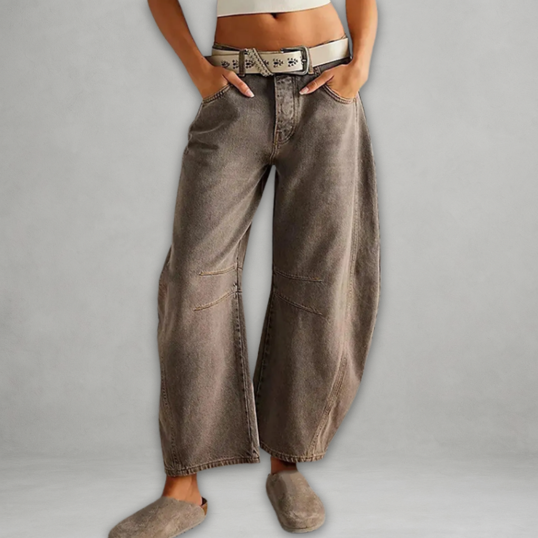 Panagiota | Chic Baggy Jeans for Women