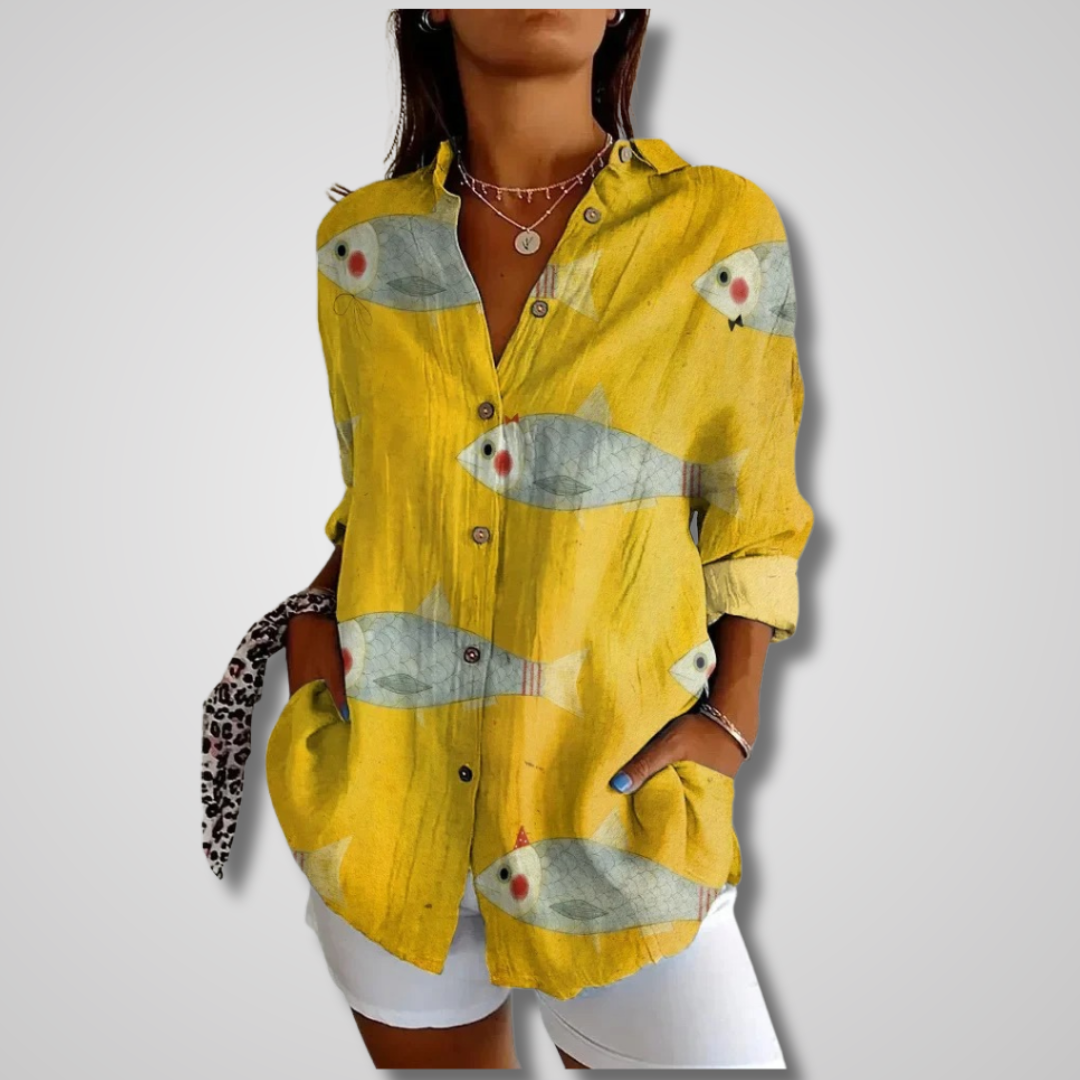 Armelle | Vintage Relaxed Shirt for Women