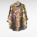 Elisa | Elegant Linen Summer Blouse for Women