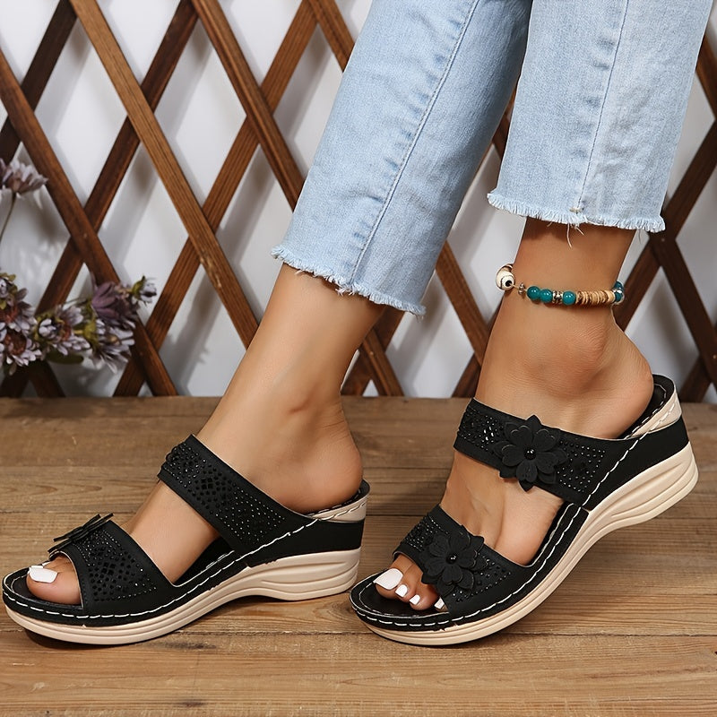 Marisol | Floral Sandals for Women