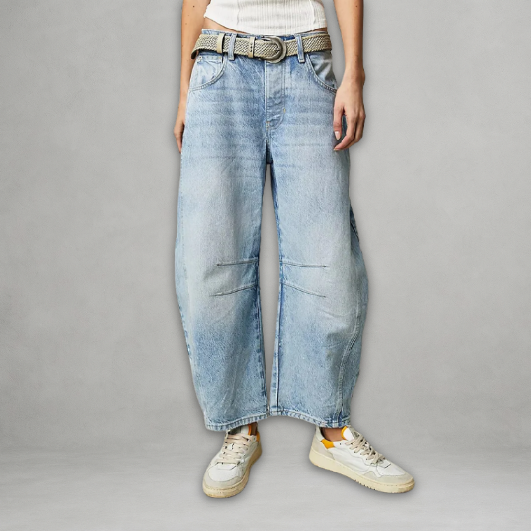 Panagiota | Chic Baggy Jeans for Women