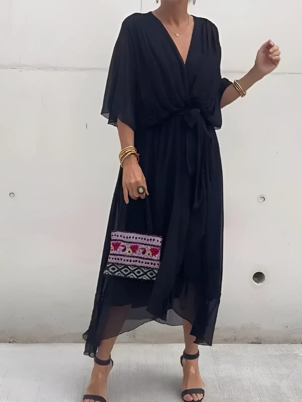 Gaia | Wrap Maxi Dress