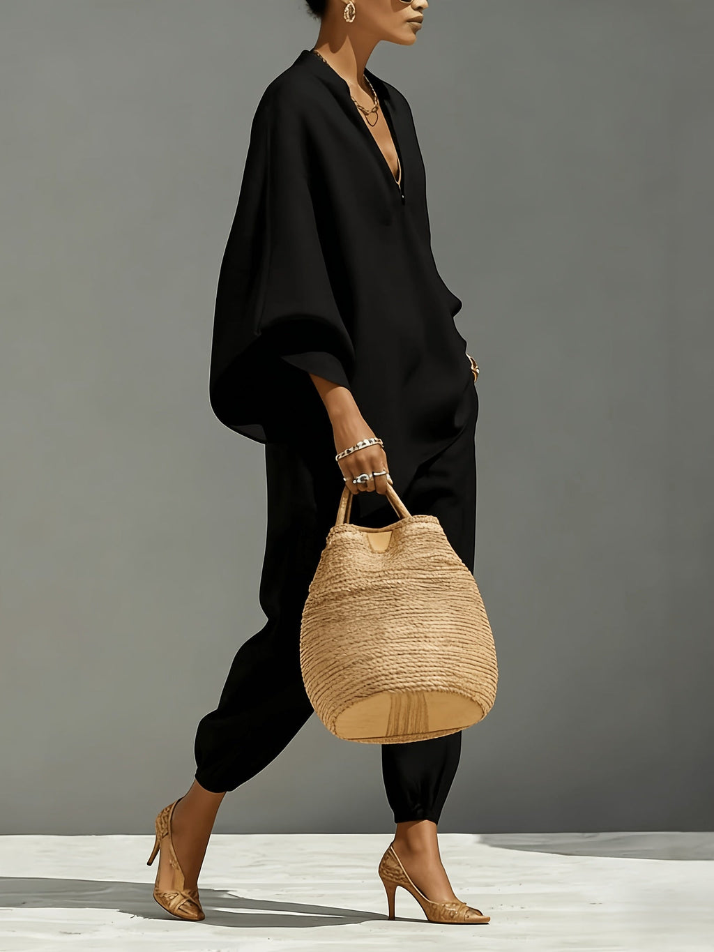 Agata | Batwing Relaxed Set for Women