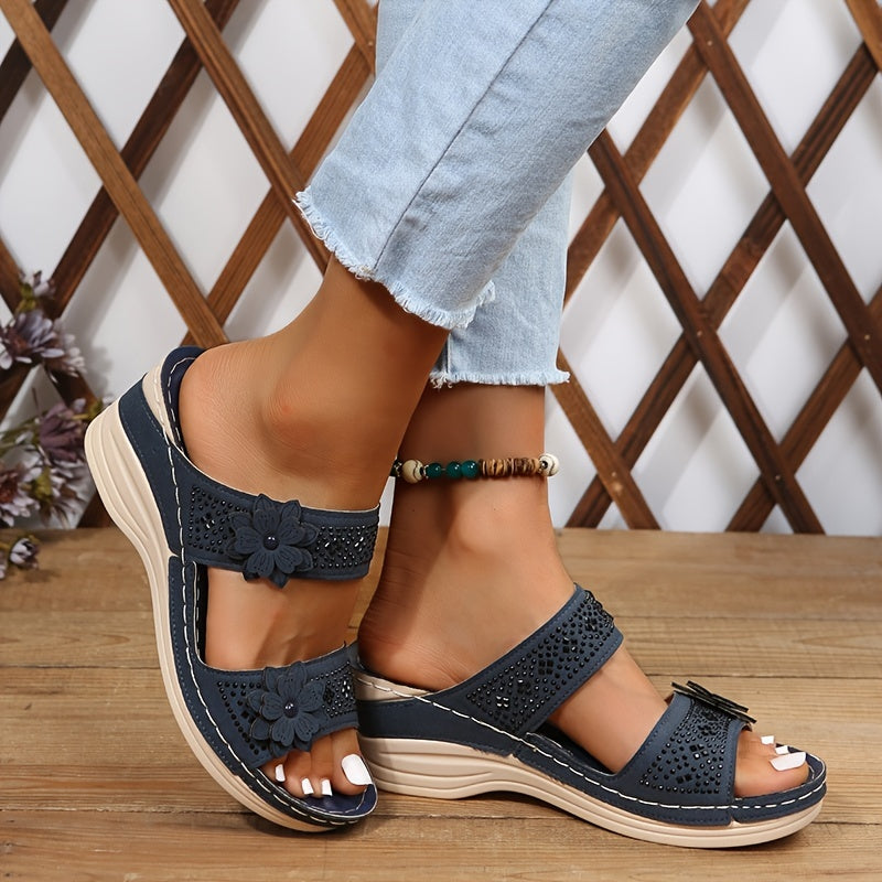 Marisol | Floral Sandals for Women