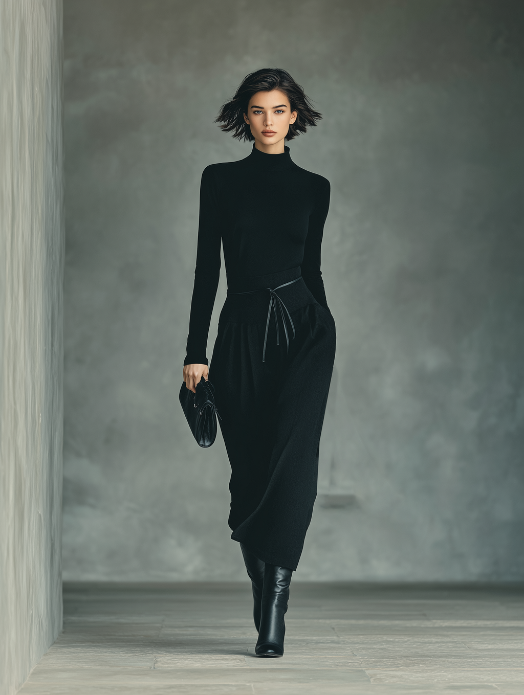 Natalina | Knit Top and Stretch Skirt Set for Women