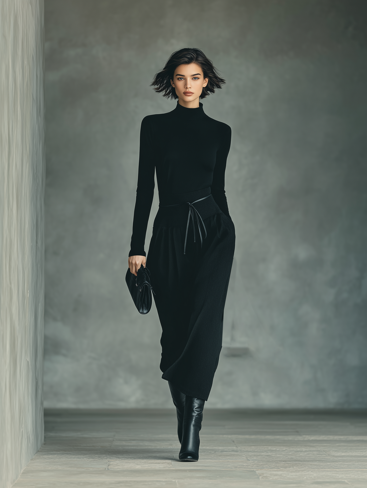 Natalina | Knit Top and Stretch Skirt Set for Women