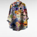 Teolinda | Elegant Linen Summer Blouse for Women