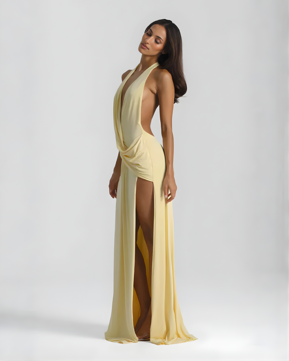 Stella | Backless Maxi Dress